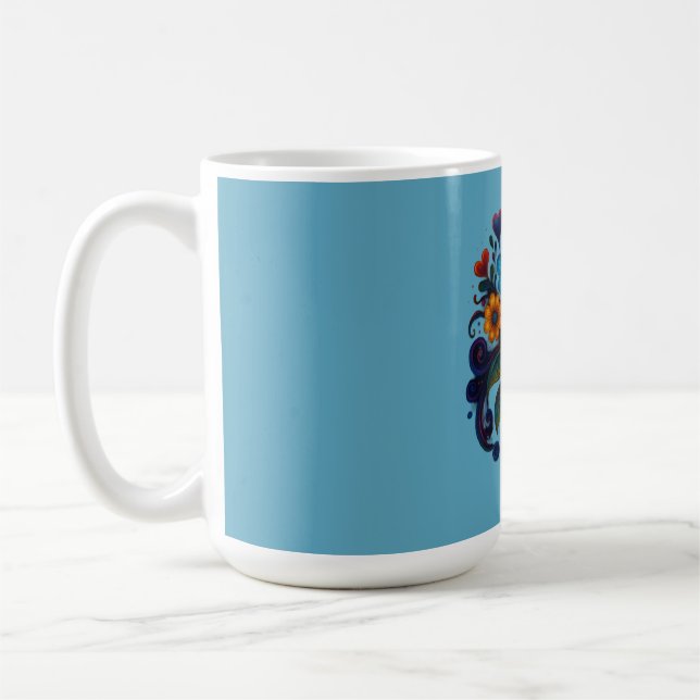 CANECAS ARTES FLORES KAFFEETASSE (Links)