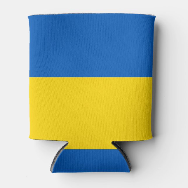 Canette RESTEZ AVEC L'UKRAINE ! Rafraîchisseur pour canett (Devant)