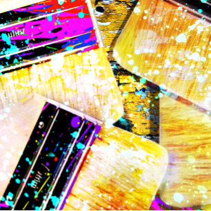 Canettes de Carte de visite magnétique de peinture