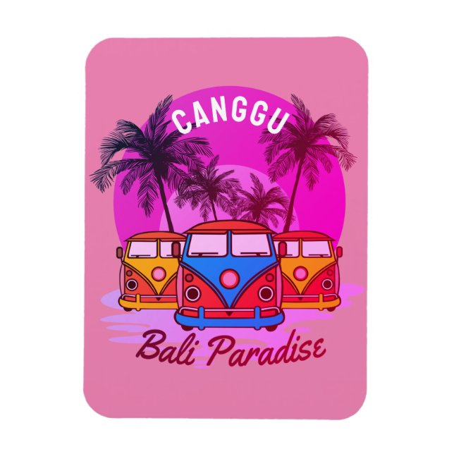 Canggu-Bali-Paradies Magnet (Vertikal)
