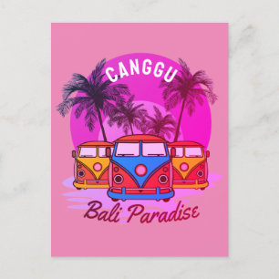 Canggu-Bali-Paradies Postkarte