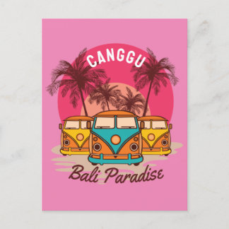 Canggu-Bali-Paradies Postkarte