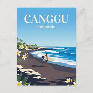 Canggu Indonesien Postkarte