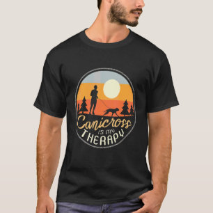 Canicross ist mein therapeutischer Hund, der Sport T-Shirt