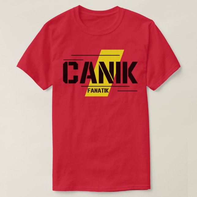 Canik Fanatik White Yellow TShirt (Design vorne)