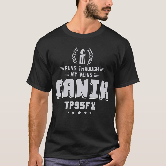 CANIK TP95FX PISTOLE T-Shirt (Vorderseite)