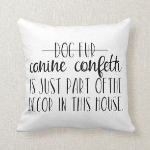 Canine Confetti Kissen