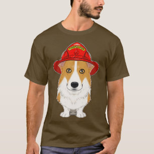 Canine Handler I Fireman Dog I Feuerwehrmann Walis T-Shirt