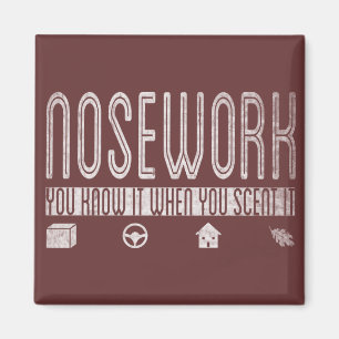 Canine Nosework: Man weiß es, wenn man es ansieht Magnet