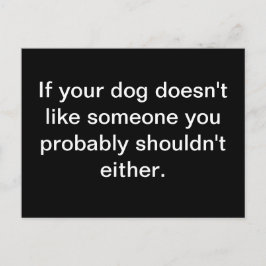 Canine Wisdom - Postkarte