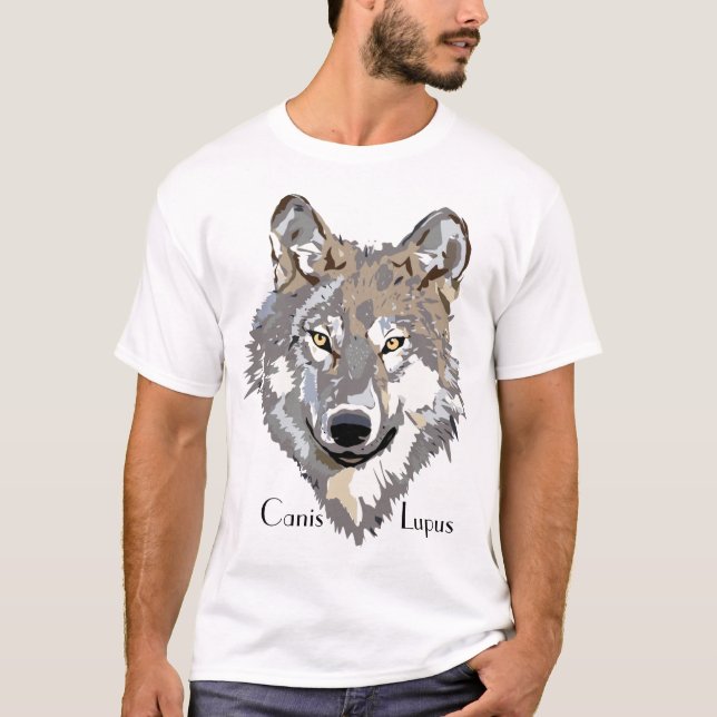Canis Lupus 1 T-Shirt (Vorderseite)