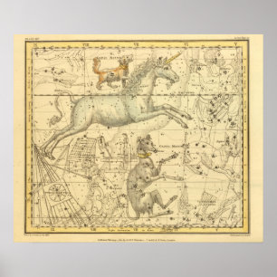 Canis-Major, Canis-Minderjähriger, Monoceros, Argo Poster