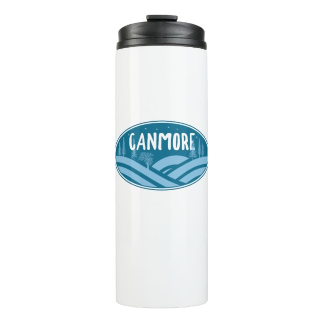 Canmore Alberta Outdoor Thermosbecher (Vorderseite)