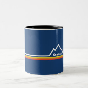 Canmore, Alberta Zweifarbige Tasse