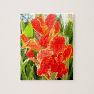 Canna Lilien-Puzzlespiel