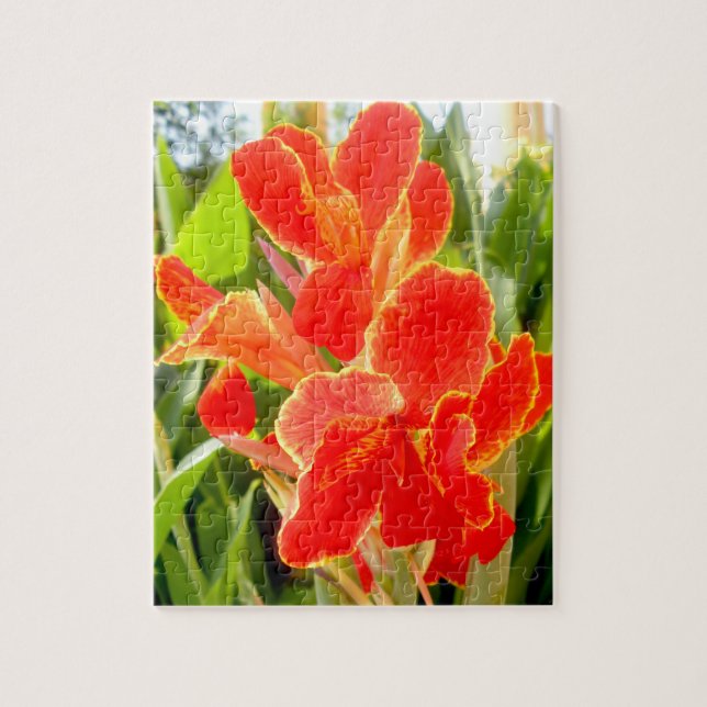 Canna Lilien-Puzzlespiel (Vertikal)