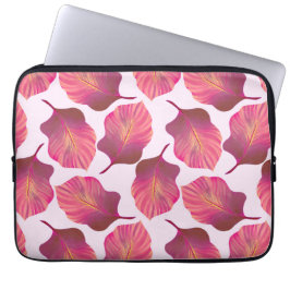 Canna Tropicanna Blätter in Rosa Laptopschutzhülle