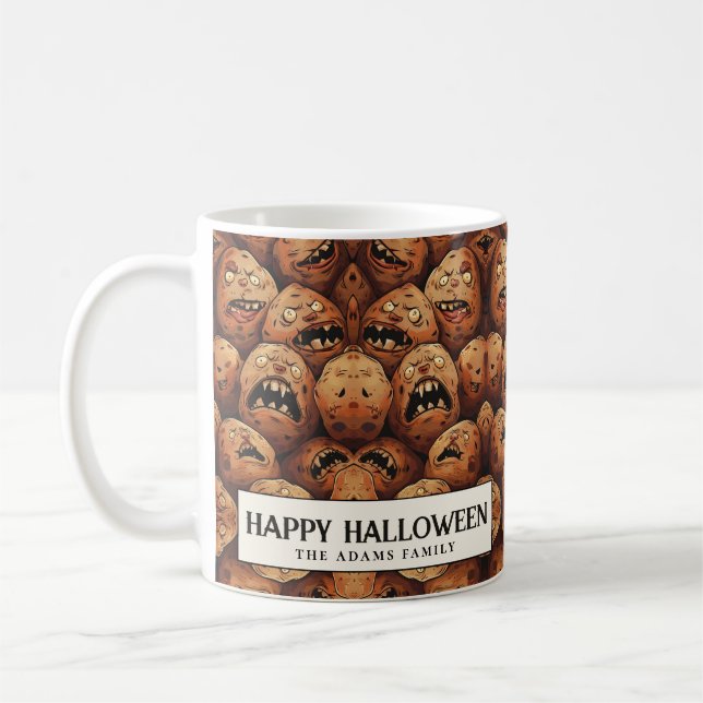 Cannabis Halloween Tasse (Links)
