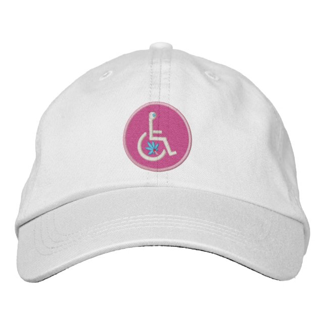 Cannabuds™ MMI-anpassbare Golf-Cap Bestickte Baseballkappe (Vorderseite)