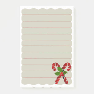 canne de bonbon Post-it note
