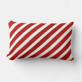 Canne de Noël coussin motif de vacances