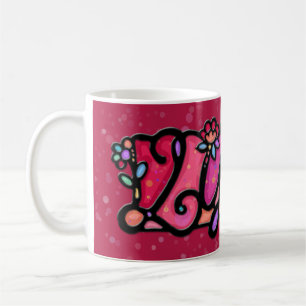 Canneberge de LYDIA de tasse peinte par coutume