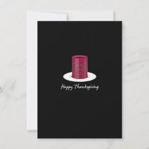 Canned Cranberry Jellied Sauce Erntedank Holida Einladung