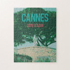 Cannes Côte d'Azur Le Suquet Illustration Frankrei