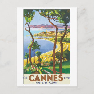 Cannes Cote D'Azur Postkarte