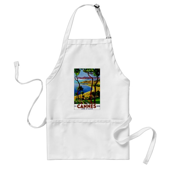Cannes ~ Cote d'Azur Schürze (Vorne)
