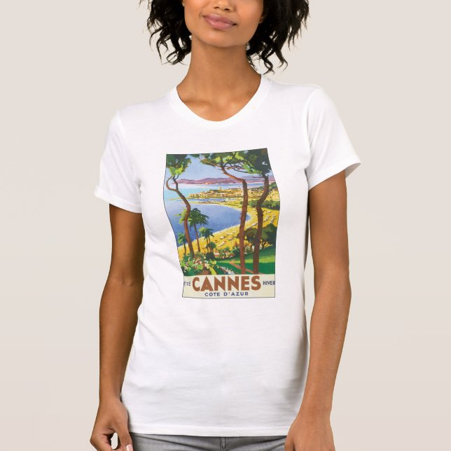 Cannes Cote D'Azur T-Shirt (Vorderseite)