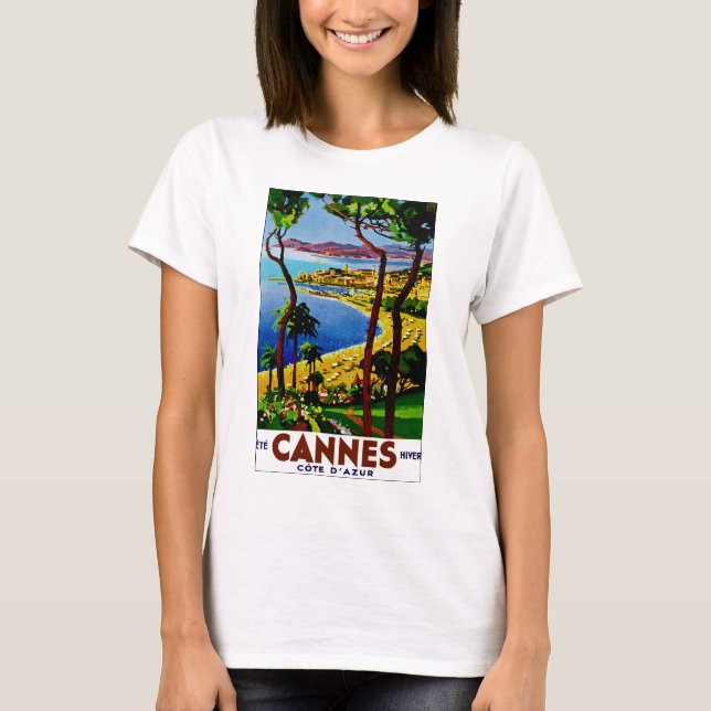 Cannes ~ Cote d'Azur T-Shirt (Vorderseite)