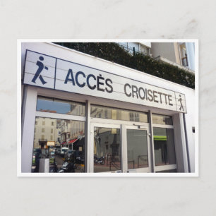 Cannes Croisette Postkarte