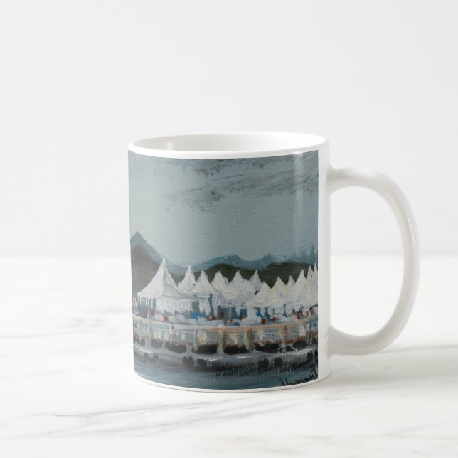 Cannes-Film-Festivalzelte 2014 Kaffeetasse (Rechts)