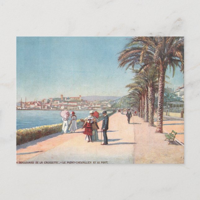 Cannes France Postkarte (Vorderseite)