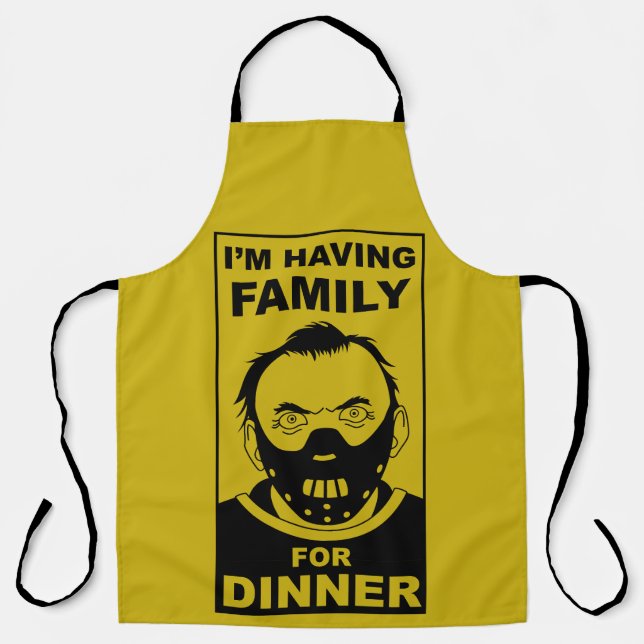 Cannibal Cook Geschenk Schürze (Vorderseite)