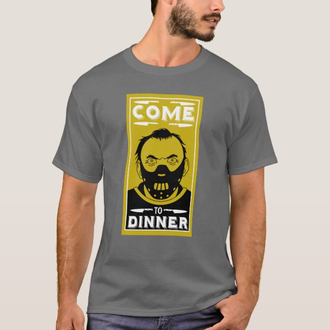 Cannibal Cook Geschenk T-Shirt (Vorderseite)