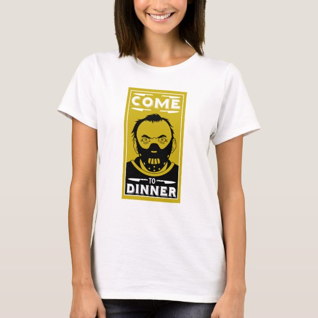 Cannibal Cook Geschenk T-Shirt (Vorderseite)