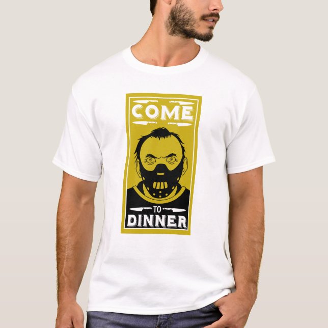 Cannibal Cook Geschenk T-Shirt (Vorderseite)