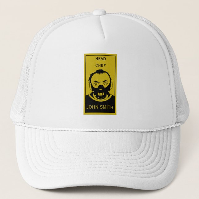Cannibal Cook Geschenk Truckerkappe (Vorderseite)