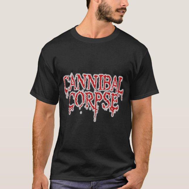 Cannibal Corpse Aufkleber T-Shirt (Vorderseite)