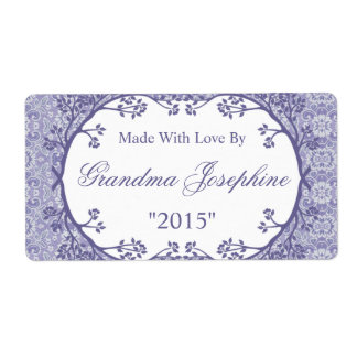 Canning Fabriqué Avec Amour Alimentation Étiquette