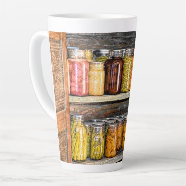 Canning Fall Ernte Preserve Milchtasse (Linke Ecke)