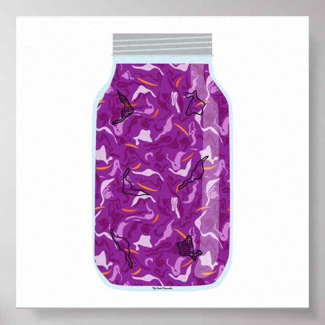 Canning Food - Pickup Coleslaw Poster (Vorne)