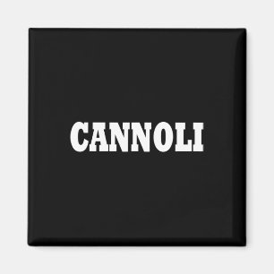 Cannoli Costume Halloween Magnet