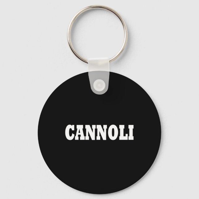 Cannoli Costume Halloween Schlüsselanhänger (Vorderseite)