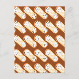 Cannoli Dessert Postkarte