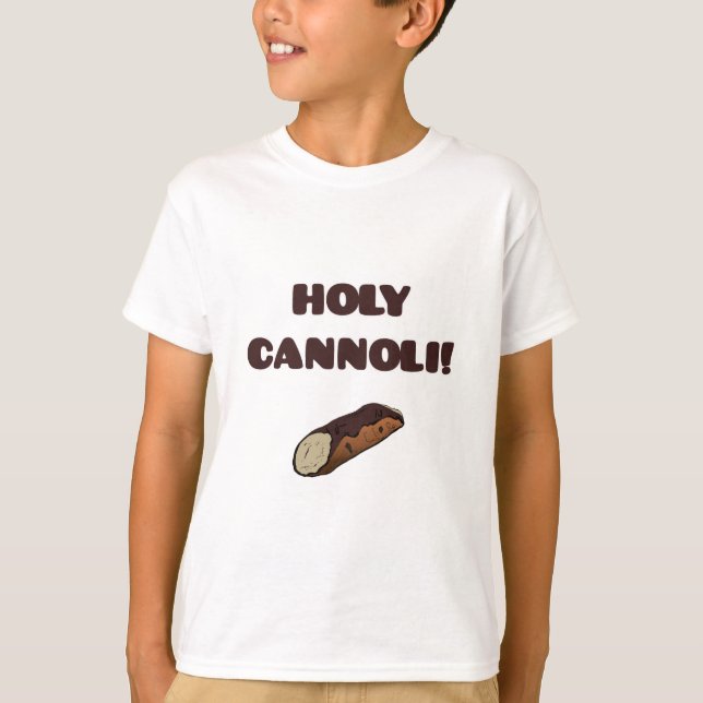 Cannoli Funny Italian Kids T - Shirt (Vorderseite)