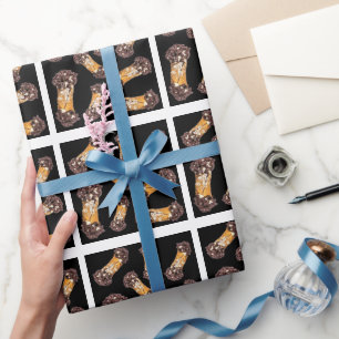Cannoli-Muster Geschenkpapier
