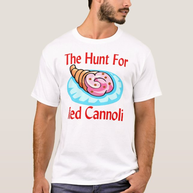 Cannoli, Rasberry Red T-Shirt (Vorderseite)